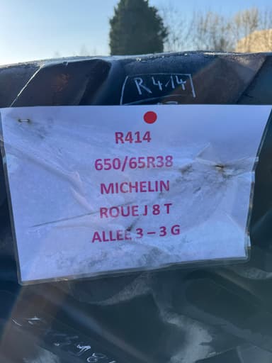 Pneumatique MICHELIN 650/65R38 - photo 2