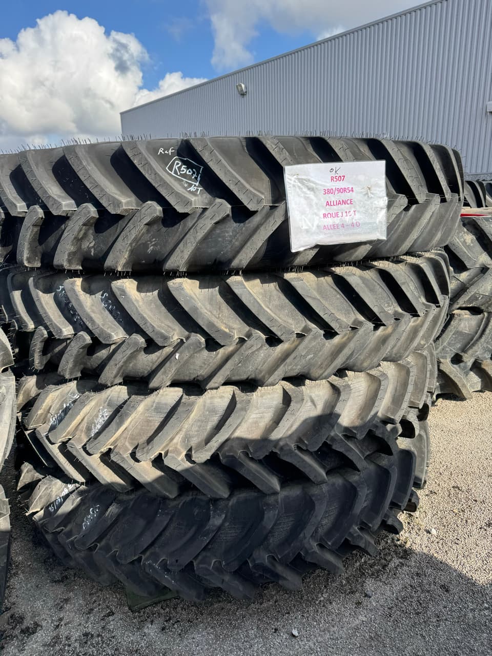 Pneumatique ALLIANCE 380/90R54 - photo principale