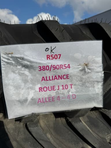 Pneumatique ALLIANCE 380/90R54 - photo 2