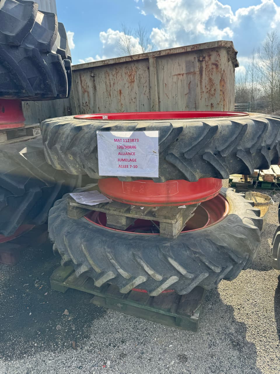 Pneumatique ALLIANCE 320/90R46 - photo principale