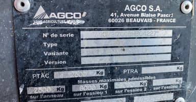 Presse haute densite MASSEY FERGUSON 2170 TP - photo 5
