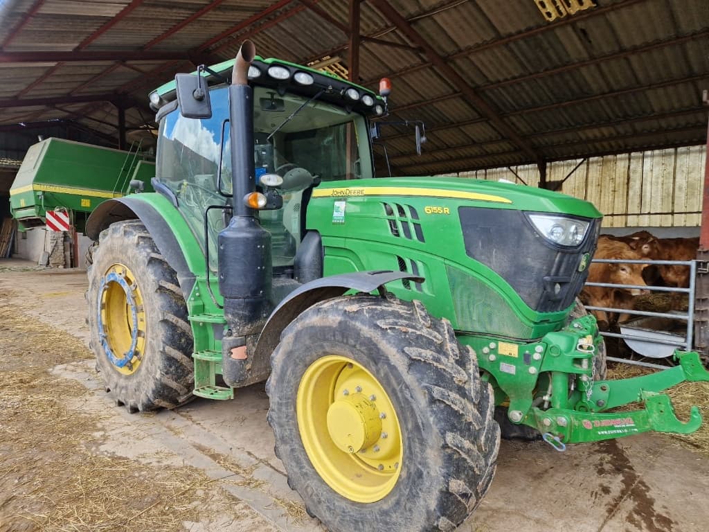 Tracteur JOHN DEERE 6155R - photo principale