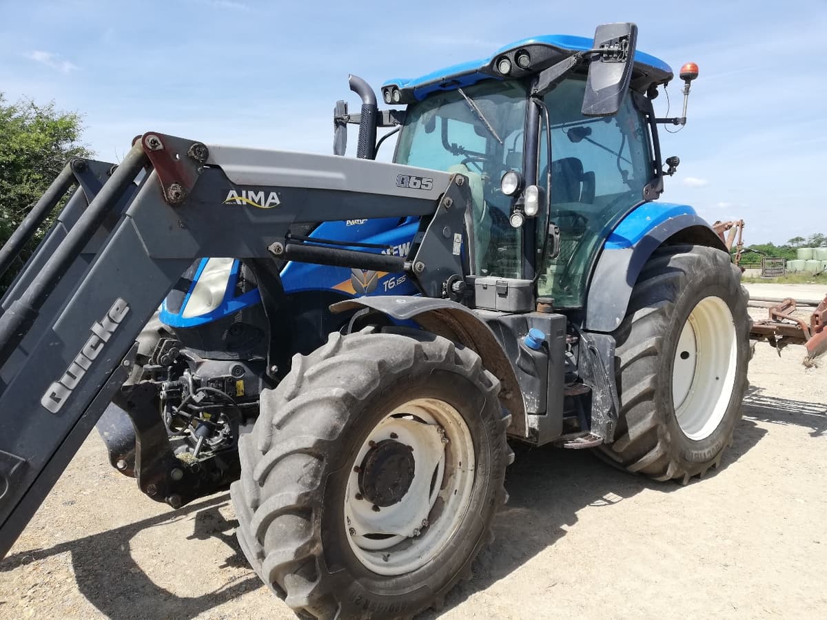 Tracteur NEW HOLLAND T6.155 - photo principale