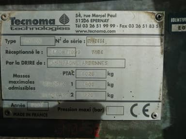 Pulverisateur TECNOMA Galaxy - photo 4