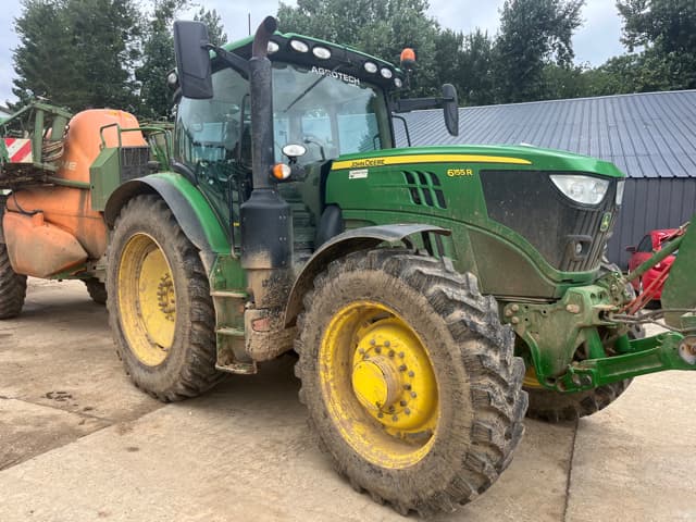 Tracteur JOHN DEERE 6155R - photo principale