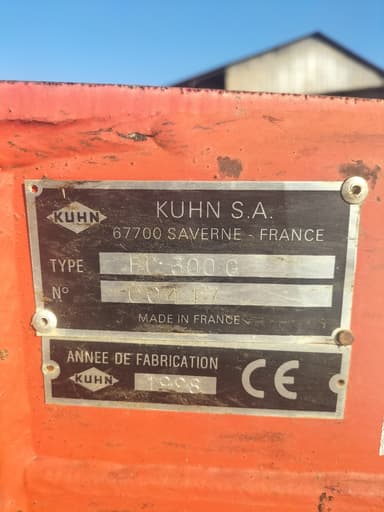 Faucheuse conditionneuse KUHN FC 300 G - photo 2