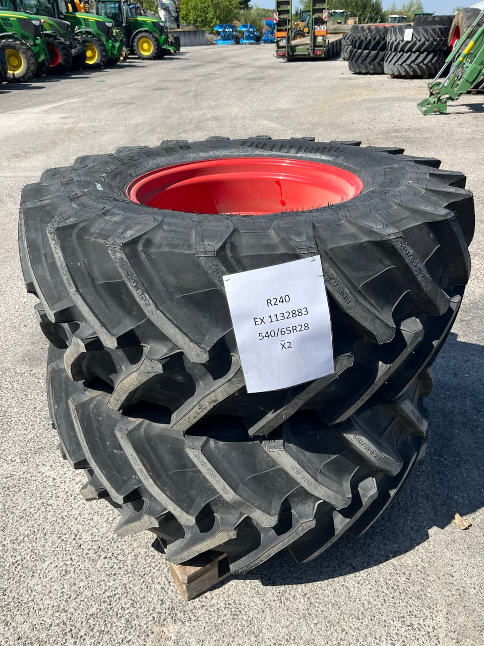 Roues Trelleborg Tm 800 540/65r28 - photo principale