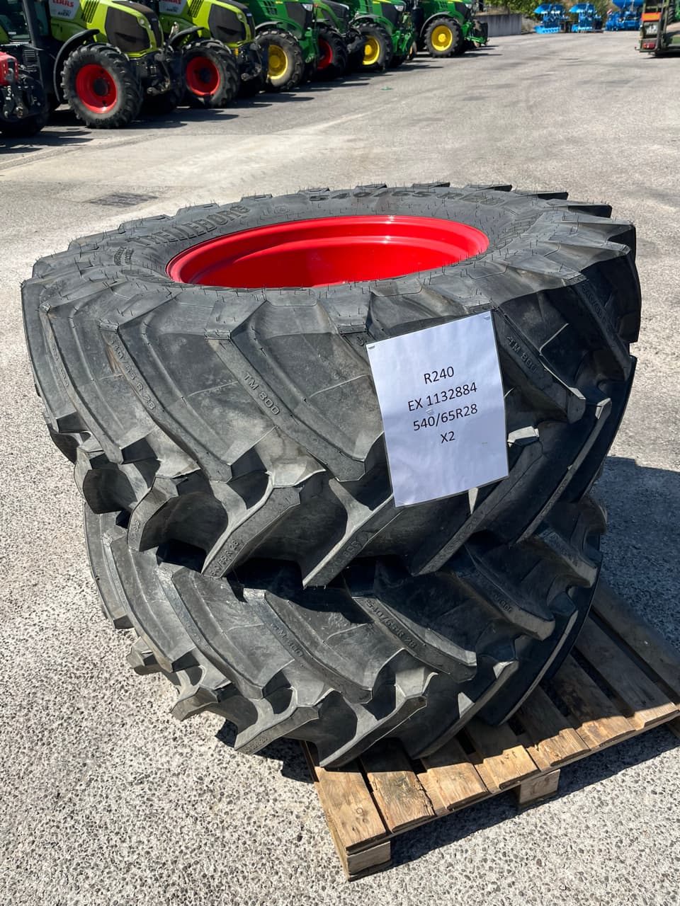 Roues Trelleborg 540/65r28 - photo principale