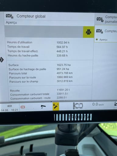Moissonneuse CLAAS Trion 750 TT - photo 5