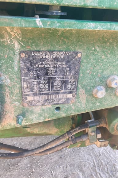 Tracteur chargeur JOHN DEERE 6110M - photo 5