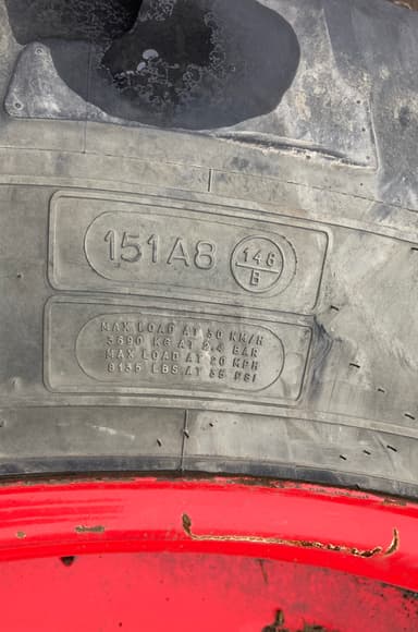 Pneumatique MICHELIN 420/80R46 Agribib + 16.9r28 agribib  - photo 4