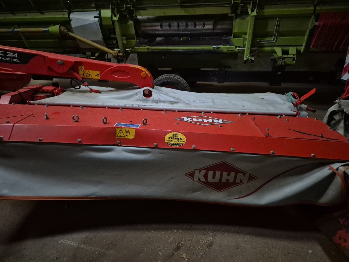 Faucheuse conditionneuse KUHN FC 314 lift control - photo principale