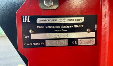 Charrue GREGOIRE BESSON Rover 60 - photo 3