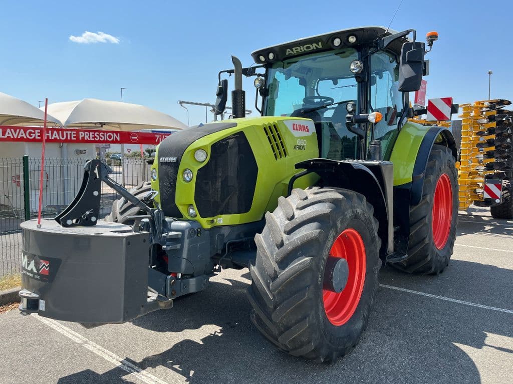 Tracteur CLAAS ARION 660  CMATIC CIS+ - photo principale