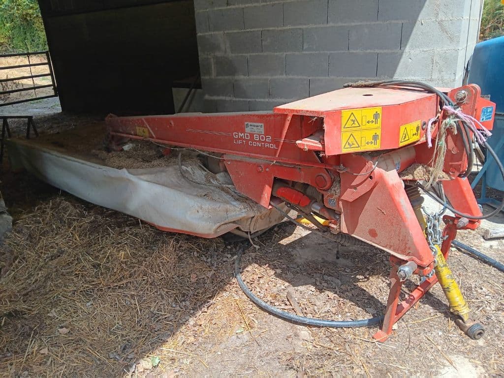 Faucheuse KUHN gmd 802 - photo principale