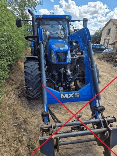 Tracteur NEW HOLLAND T6.175 EC - photo 4