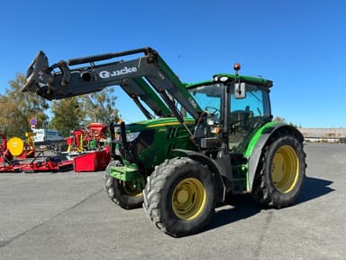 Tracteur chargeur JOHN DEERE 6115 R - photo 2