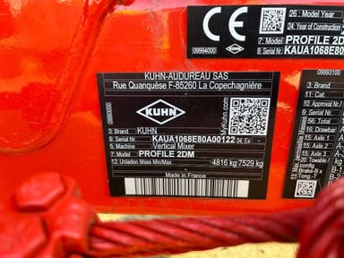 Melangeuse KUHN PROFILE 20.2 DM - photo 5