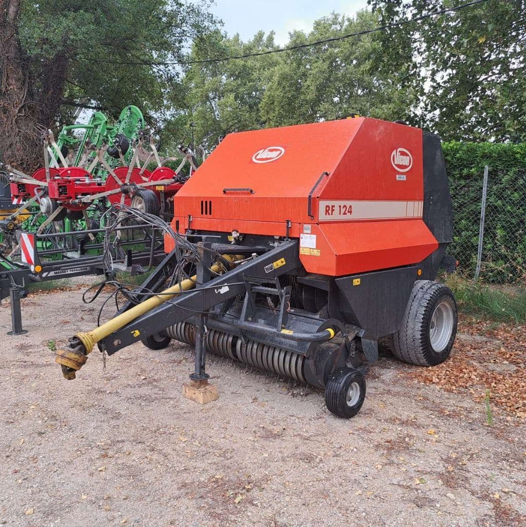 Presse balles rondes VICON RF 124 - photo principale