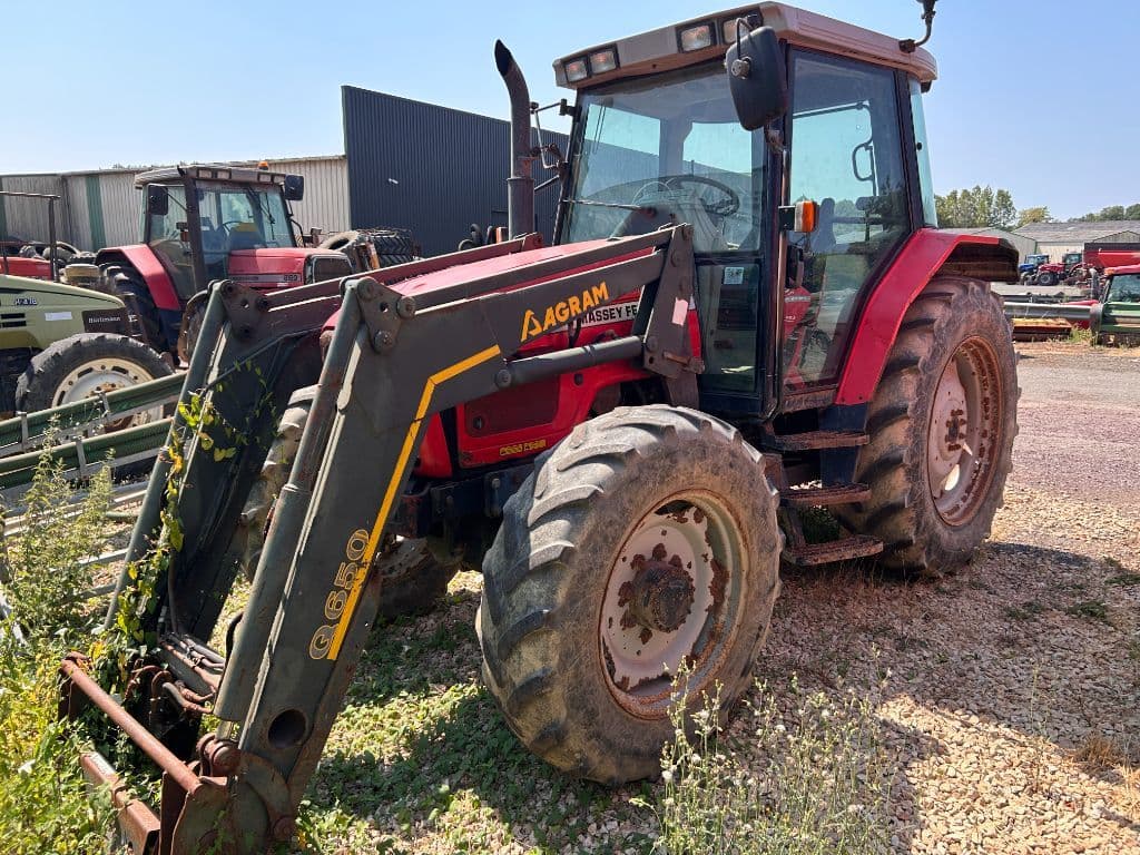 Tracteur chargeur MASSEY FERGUSON 6265 - photo principale