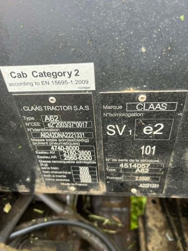 Tracteur CLAAS AXOS 340 - photo 5