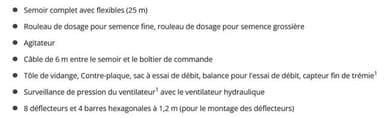 Semoir simplifié APV PS500M 2 - photo 3