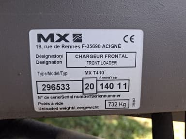 Chargeur Frontal MAILLEUX T410 - photo 4
