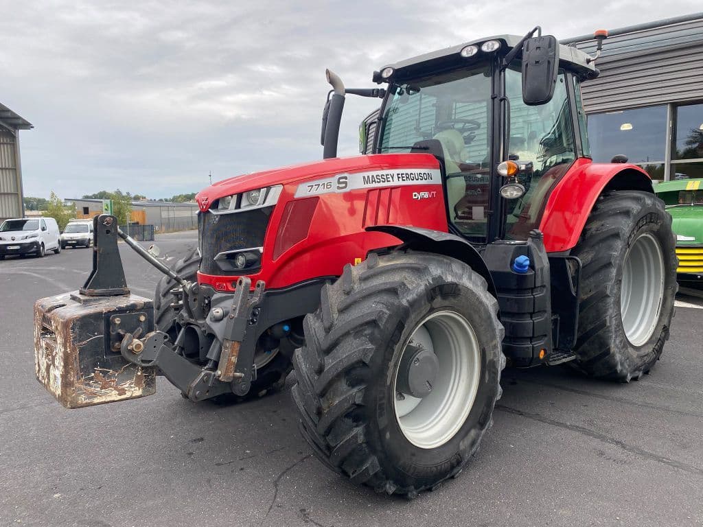 Tracteur MASSEY FERGUSON 7716S DYNA-VT EXCLUSIVE - photo principale