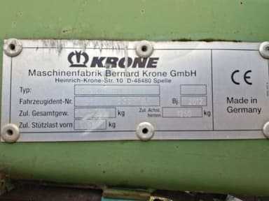 Andaineur KRONE SWADRO 810 - photo 2