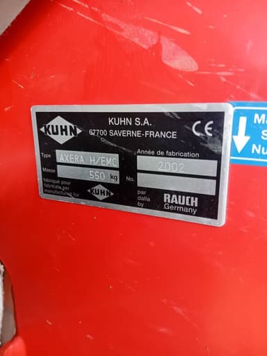Epandeur engrais KUHN AXERA H / EMC 1101 - photo 4