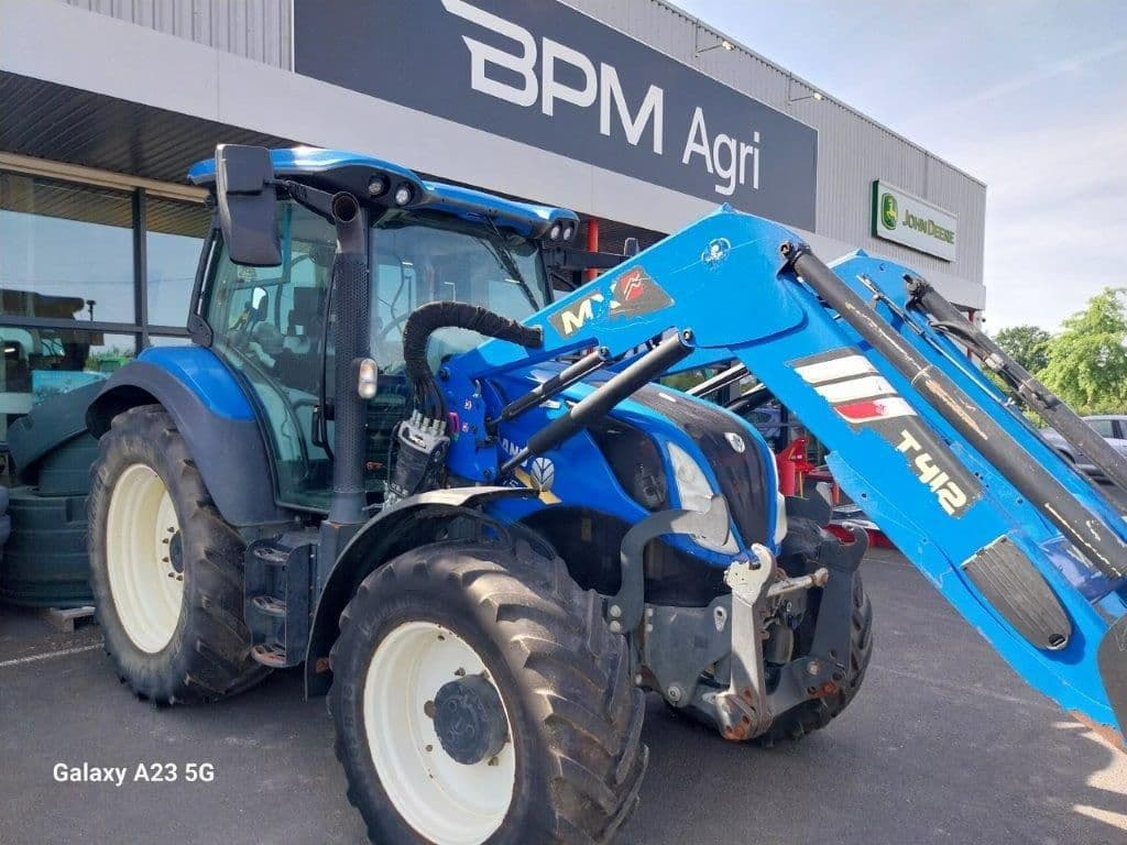Tracteur chargeur NEW HOLLAND T5 120 - photo principale