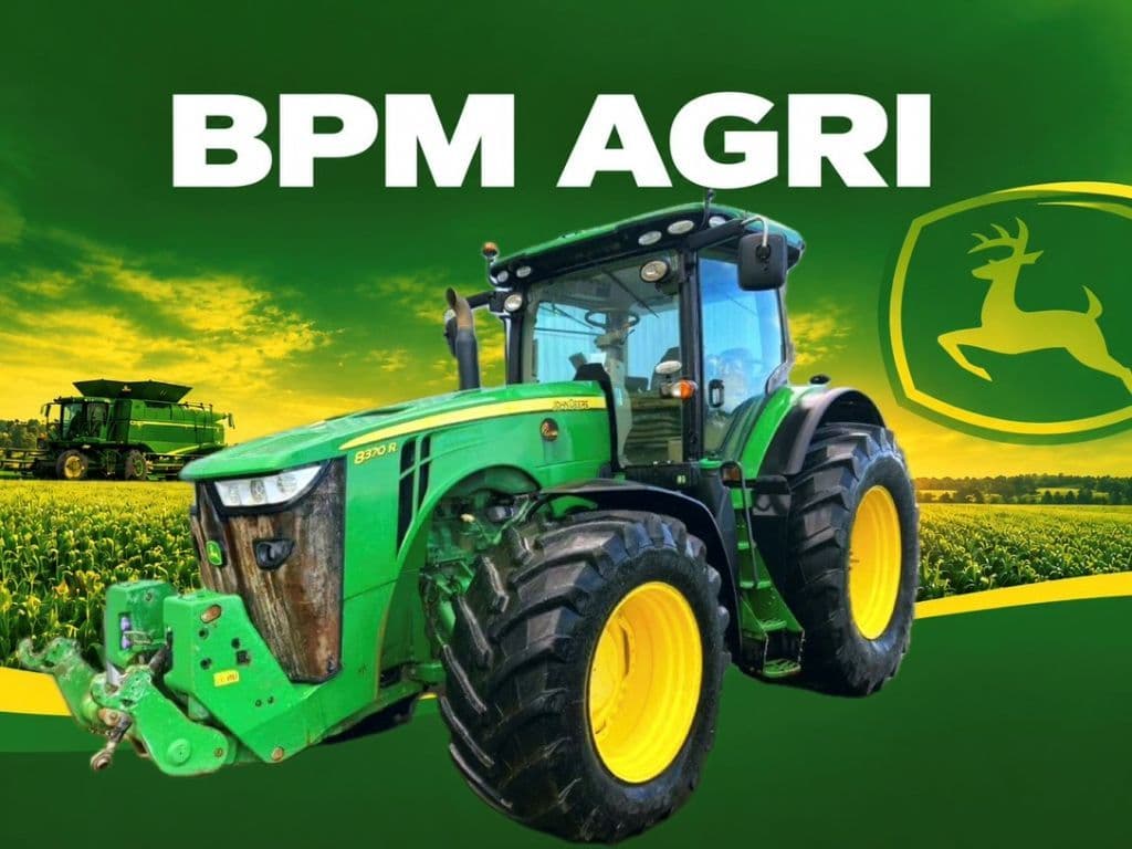 Tracteur JOHN DEERE 8370R - photo principale