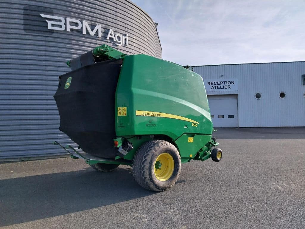 Presse balles rondes JOHN DEERE 990 - photo principale
