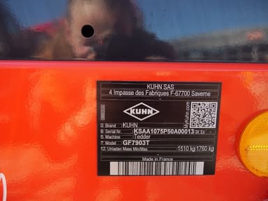 Faneuse KUHN GF7903T - photo 3