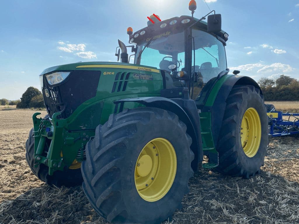 Tracteur JOHN DEERE 6210R - photo principale