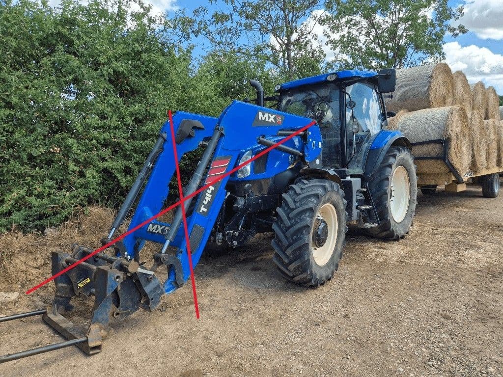 Tracteur NEW HOLLAND T6.175 EC - photo principale