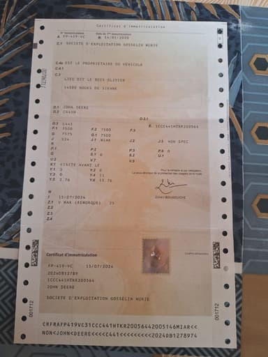 Presse enrubanneuse JOHN DEERE C441R - photo 5