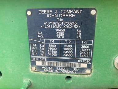 Tracteur JOHN DEERE 6110M - photo 2