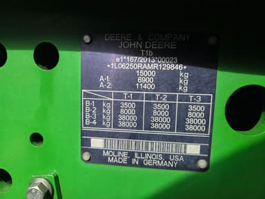 Tracteur JOHN DEERE 6250R - photo 2