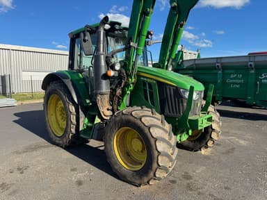 Tracteur chargeur JOHN DEERE 6100M - photo 2