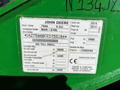 Semoir simplifié JOHN DEERE 750A - photo 3