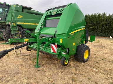 Presse balles rondes JOHN DEERE V451m  - photo 4