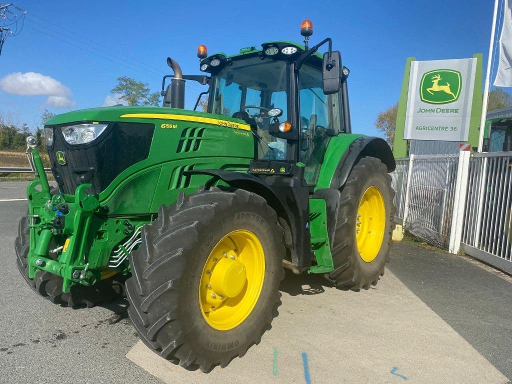 Tracteur JOHN DEERE 6155M - photo principale