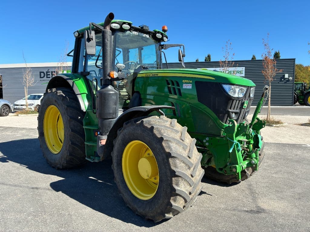 Tracteur JOHN DEERE 6155 M COMMAND QUAD  - photo principale