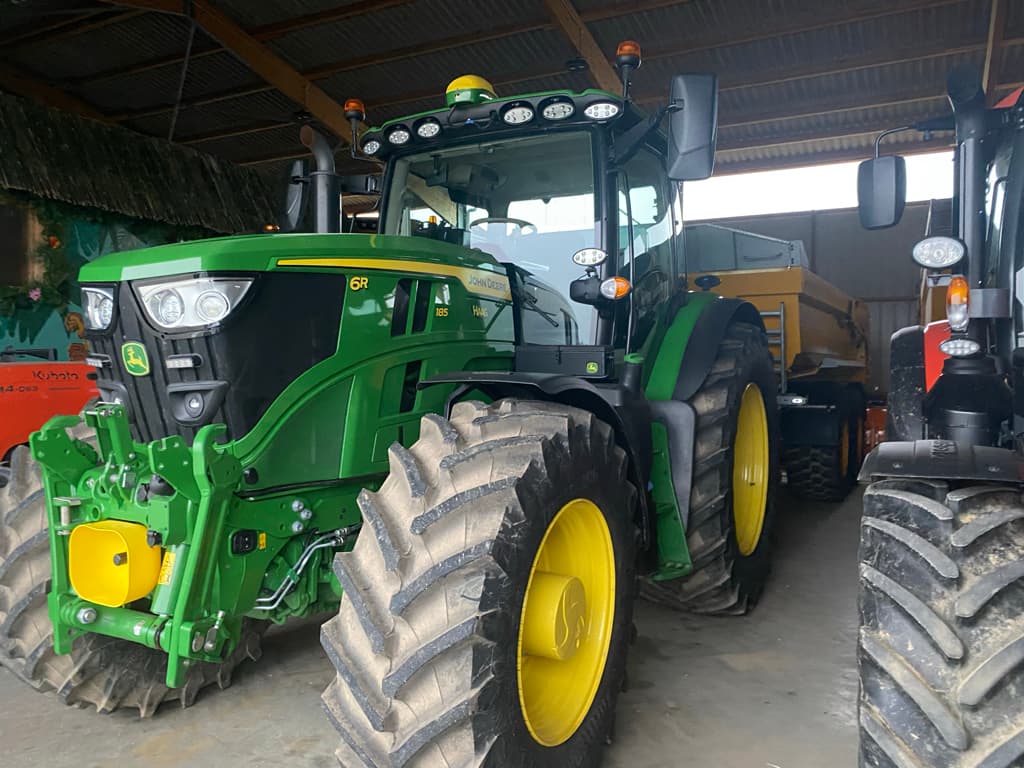 Tracteur JOHN DEERE 6R 185 - photo principale