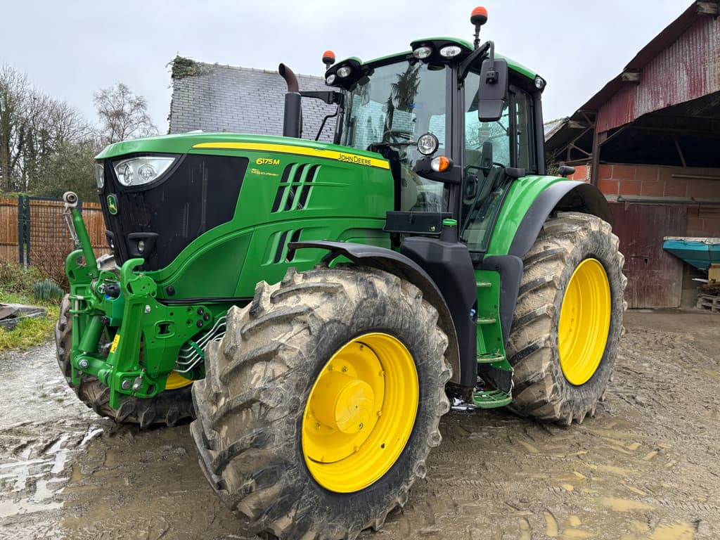 Tracteur JOHN DEERE 6175M - photo principale