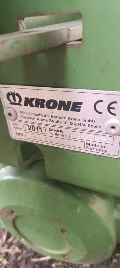 Faucheuse KRONE Easy cut 360 - photo 4