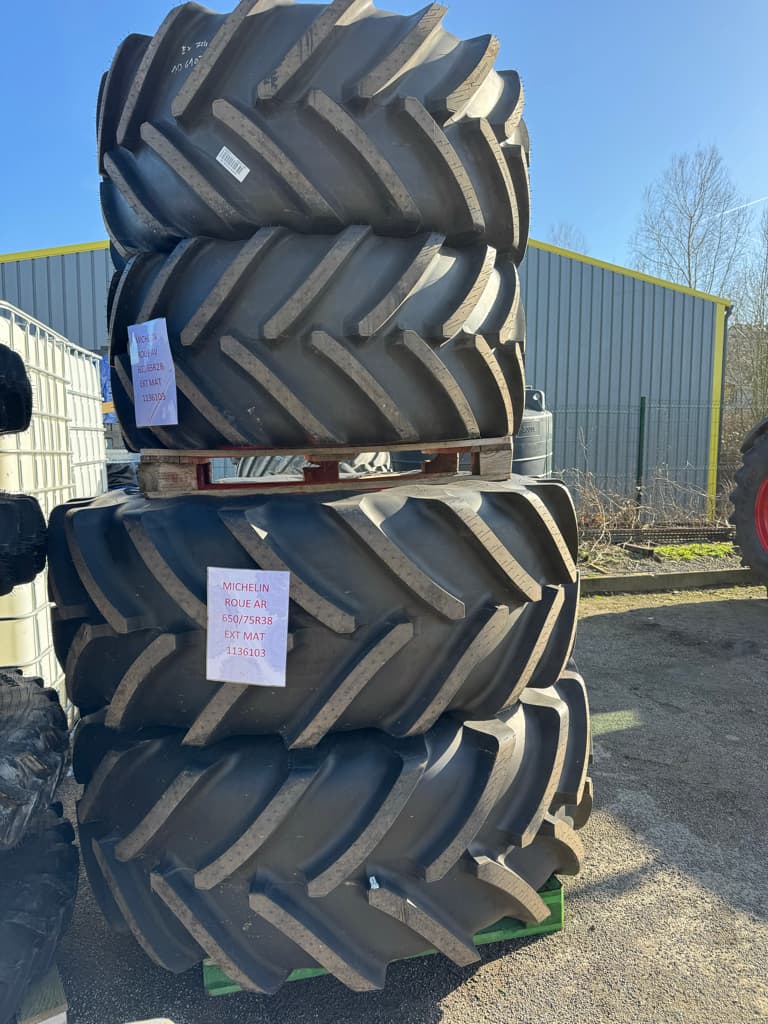Roues Michelin  650/75R38 - 600/65R28 - photo principale