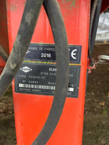 Faucheuse conditionneuse KUHN Fc314d - photo 5