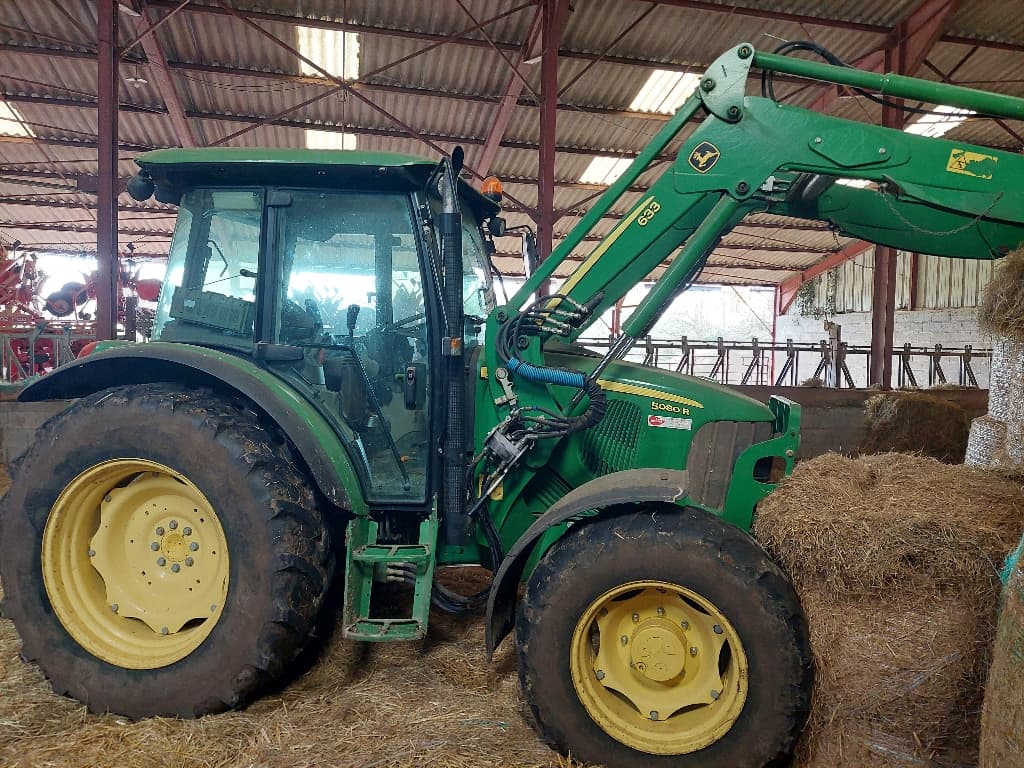 Tracteur chargeur JOHN DEERE 5080R - photo principale